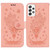 For Samsung Galaxy A72 5G / 4G Butterfly Rose Embossed Leather Phone Case(Pink)