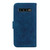 For Samsung Galaxy S10 Butterfly Rose Embossed Leather Phone Case(Blue)