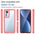 For Xiaomi 12 Lite Colorful Series Acrylic + TPU Phone Case(Red) For Xiaomi 12 Lite Colorful Series Acrylic + TPU Phone Case(Red)