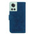 For OnePlus 10R / Ace Butterfly Rose Embossed Leather Phone Case(Blue)
