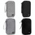 Baona BN-C004 Mini U Disk Headphone Data Cable Storage Bag, Color: Single Layer (Black)