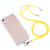 For iPhone SE 2022 / SE 2020 / 8 / 7 Lanyard Transparent TPU Phone Case(Yellow)