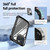 For iPhone 14 Pro Max TPU + PC Lens Protection Phone Case (Black)