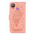 For Tecno Pop 4 Butterfly Rose Embossed Leather Phone Case(Pink)