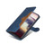 For Honor X30 5G Stitching Skin Feel Magnetic Buckle Horizontal Flip PU Leather Case(Blue)