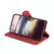 For TCL 30 5G/30+ 5G Stitching Skin Feel Magnetic Buckle Horizontal Flip PU Leather Case(Red)