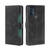 For TCL 20B/6159K Stitching Skin Feel Magnetic Buckle Horizontal Flip PU Leather Case(Black)