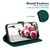 For Tecno Pop 5P Butterfly Rose Embossed Leather Phone Case(Green)