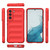 For Samsung Galaxy M23 5G Magic Shield TPU + Flannel Phone Case(Black)