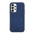 For Samsung Galaxy A73 5G Morocco Texture PU+TPU+PC Shockproof Phone Case(Blue)