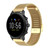 22mm Milan Metal Steel Mesh One Buckle Watch Band For Huawei GT3 Pro 46mm(Gold)