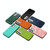 For Samsung Galaxy A73 5G Sunflower Pattern PU+TPU+PC Shockproof Phone Case(Green)