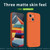 For iPhone 14 MOFI Qin Series Skin Feel All-inclusive PC Phone Case(Orange)