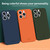 For iPhone 14 Pro MOFI Qin Series Skin Feel All-inclusive PC Phone Case(Orange)