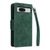 For Google Pixel 8 Rivet Buckle 9 Cards Three Fold Leather Phone Case(Green)