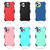 For iPhone 14 3 in 1 PC + TPU Sliding Sleeve Phone Case(Black)