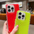 For iPhone 15 Pro Max Dreamland 3 in 1 Solid Color Transparent Frame PC + TPU Phone Case(Red)