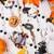 Halloween Home Party Bead Hanging Tag Holiday Scene Decoration Props(Witch)