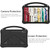 For Samsung Galaxy Tab S8 Ultra EVA Shockproof Tablet Case with Holder(Black)