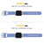 For Apple Watch SE 2023 40mm Pin Buckle Silicone Watch Band(Cyan Blue)