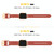 For Apple Watch SE 2023 40mm Pin Buckle Silicone Watch Band(Coral)