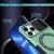 For iPhone 13 Pro Max Sliding Camshield Magsafe Holder TPU Hybrid PC Phone Case(Light Blue)