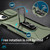 For iPhone 15 Sliding Camshield Holder Phone Case(Alpine Green)