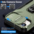 For iPhone 15 Sliding Camshield Holder Phone Case(Alpine Green)