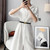 Women Leather Thin Belt With Suits And Dresses Slim Waist Versatile Waist Chain Retro Belt(Black)