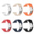 Metal Butterfly Buckle Silicone Watch Band For Apple Watch Ultra 2 49mm(Red)