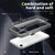 For iPhone XR Skin Feel TPU + PC Phone Case(Transparent Black)