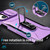 For iPhone 15 Sliding Camshield Holder Phone Case(Purple)