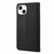 For iPhone 15 Plus Skin Feel Splicing Leather Phone Case(Black)