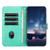 For iPhone 12 Pro Max Tree Birds Embossed Pattern Leather Phone Case(Green)