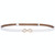 Women Thin Waistband Retro Versatile Clothing Accessories Slim Waist Belt(White)