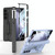 For Samsung Galaxy Z Fold5 GKK Integrated Folding Battle Shell PC Phone Case with Pen Box(Silver)
