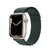 For Apple Watch 9 41mm DUX DUCIS GS Series Nylon Loop Watch Band(Green)