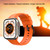 Tire Texture Silicone Watch Band For Apple Watch Ultra 2 49mm(White)