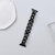 Big Denim Chain Metal Watch Band For Apple Watch 9 45mm(Black) Big Denim Chain Metal Watch Band For Apple Watch 9 45mm(Black)