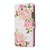 For iPhone 15 Pro Max Bronzing Painting RFID Leather Case(Rose Flower)