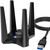 WAVLINK WN693X1 With 4x3dBi High Gain Antenna Magnetic Base AX1800 Dual Band USB WiFi 6 Adapter