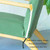 Wooden Sofa Chair Sleeve Solid Back Office Chair Chair Cover(Wine Red)