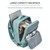 Outdoor Travel Large Capacity Shoulders Bag Laptop Backpack(Green)
