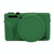 For Canon PowerShot G7 X Mark III / G7X3 Soft Silicone Protective Case with Lens Cover(Green)