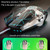 K-Snake Q7 Game Wired 7 Color Illuminated USB 4000 DPI Mechanical Mouse(Silver Gray)