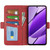For Realme 11X Dual-side Magnetic Buckle Horizontal Flip Leather Phone Case(Red)