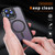 For iPhone 15 Pro Max MagSafe Magnetic PC + TPU Phone Case with Lens Film(Black)