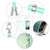 For OPPO A98 Electroplating Dual-side IMD Phone Case with Lanyard(Smile)