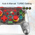 For PS3 / PS4 Dual Vibration Wireless Gamepad With RGB Lights(Green)