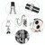For iPhone 15 Plus Electroplating Dual-side IMD Phone Case with Lanyard(Totem Elephant)